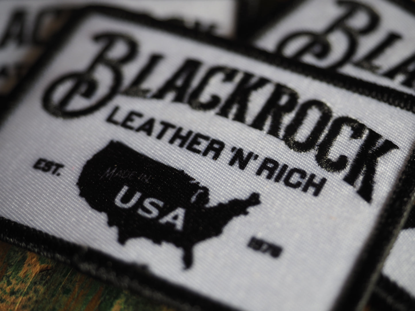 Iron on Blackrock Patch