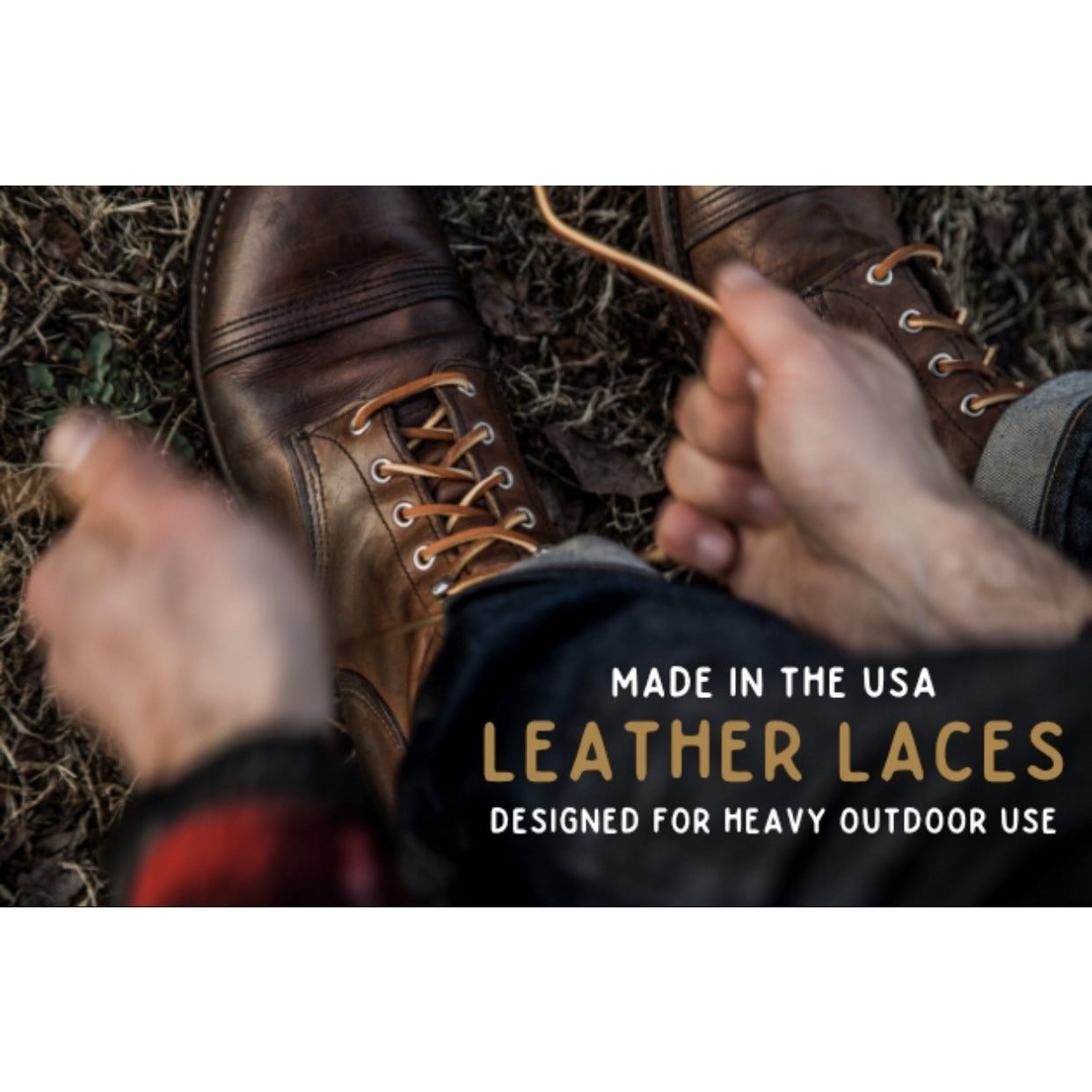 72 Inch Leather Laces Bundle