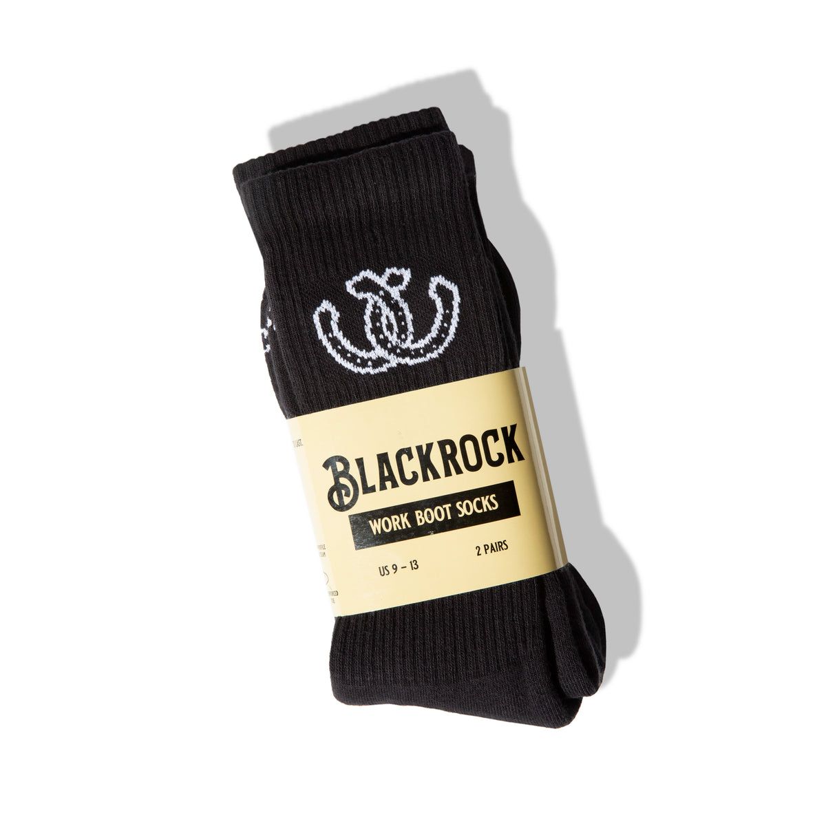 Work Boot Socks - 2 Pairs